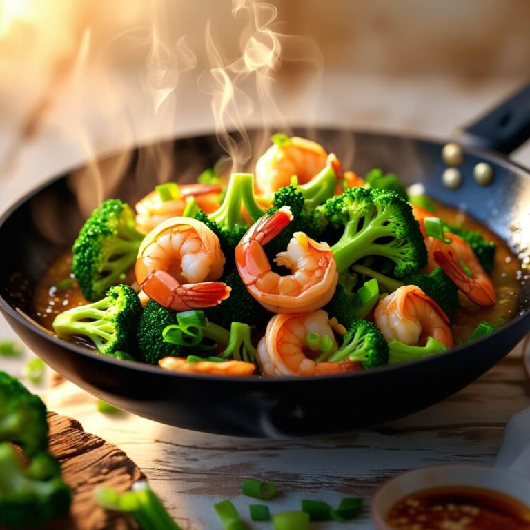 15-Minute Shrimp and Broccoli Stir-Fry