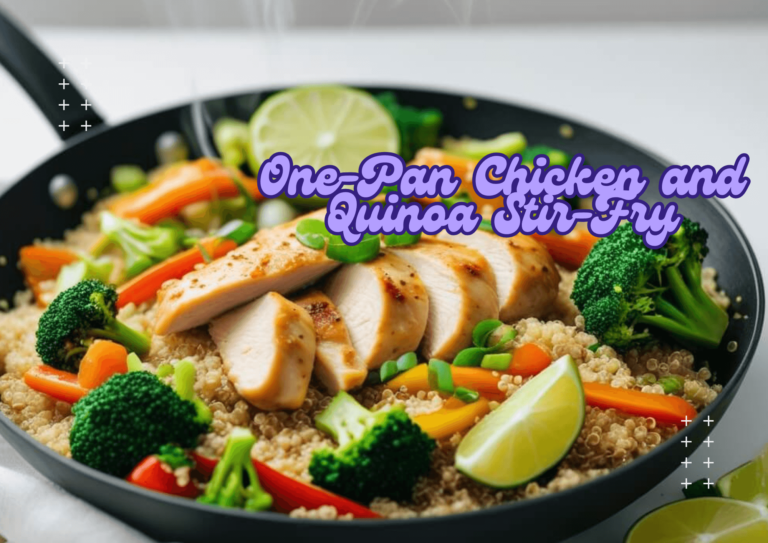 One-Pan Chicken and Quinoa Stir-Fry: A Quick, Nutritious Dinner in Under 30 Minutes!”